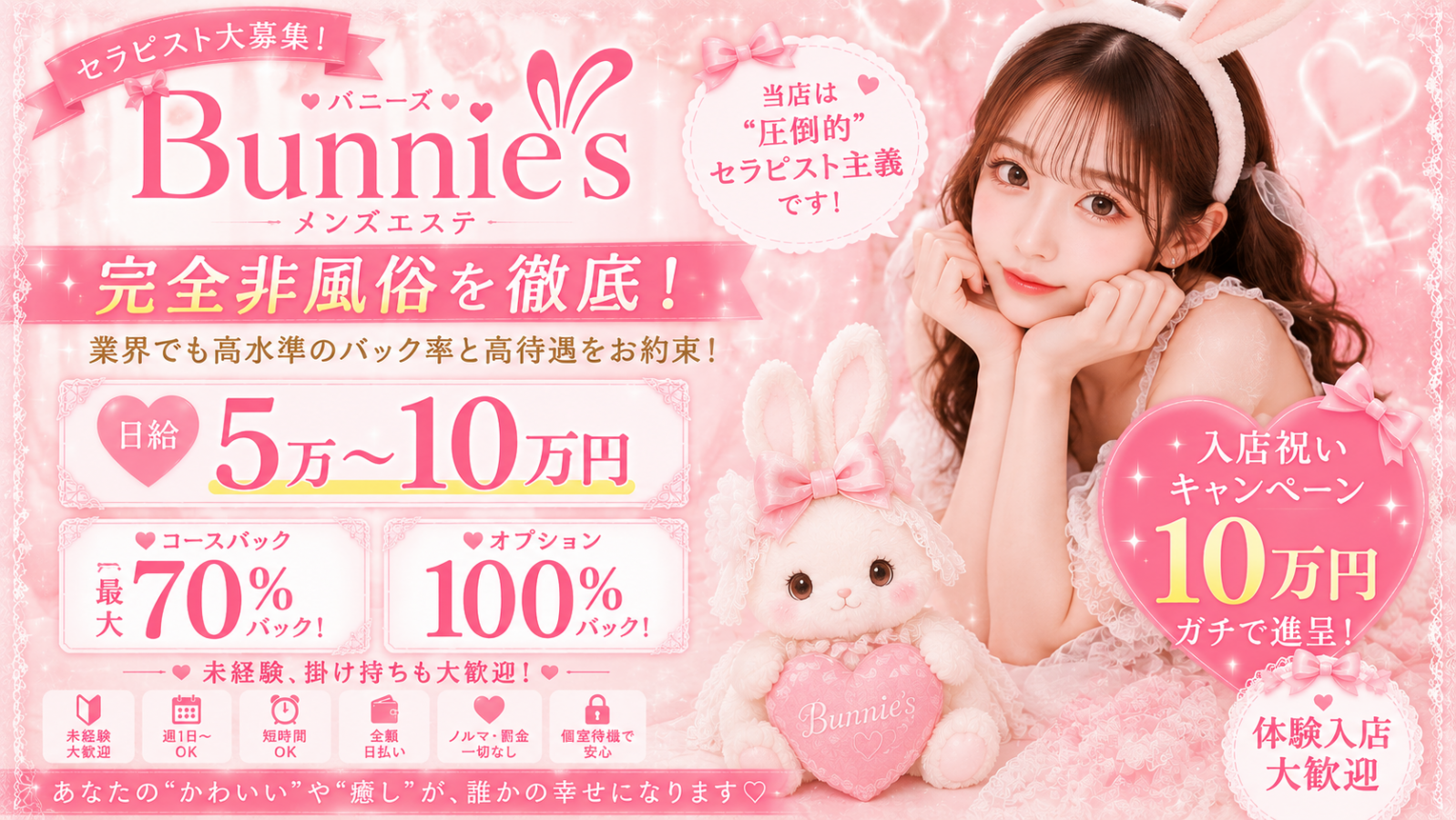 トップバナー | Bunnie's（バニーズ）