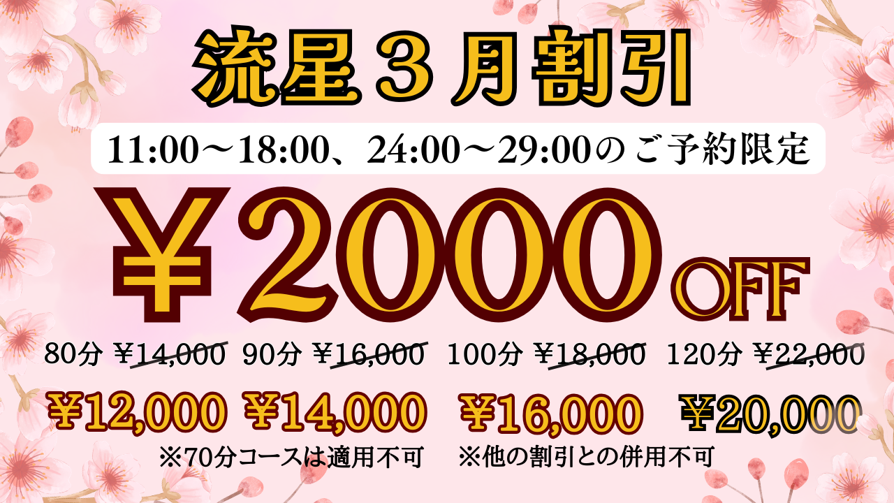 トップバナー | 流星のエステ【リュウセイのエステ】