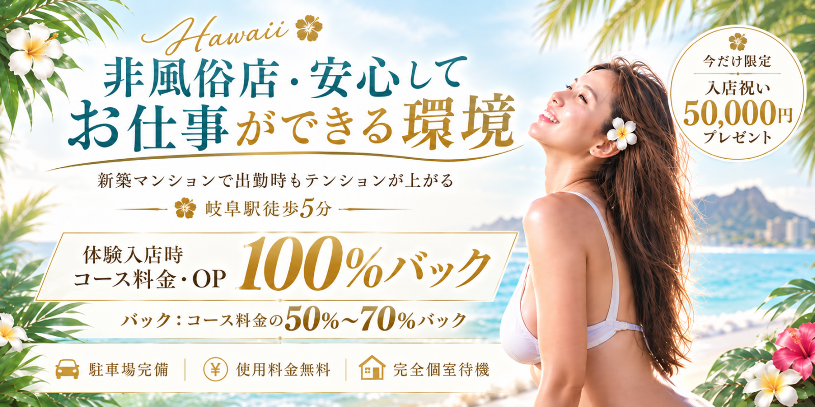 トップバナー | ハワイアンヴィレッジ