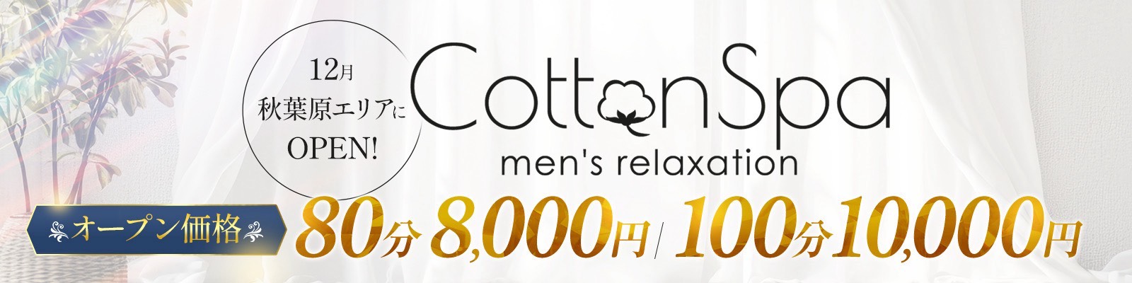 秋葉原・浅草橋・岩本町 メンズエステ|Cotton Spa